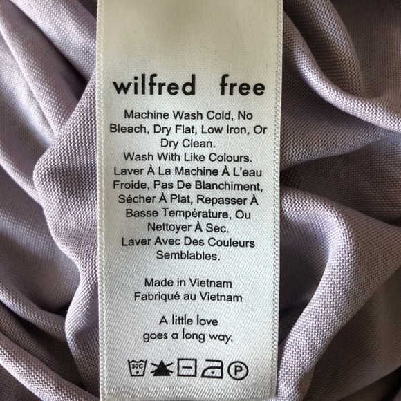 WILFRED FREE Valmere t-shirt in Lilac Fog - Picture 5 of 5